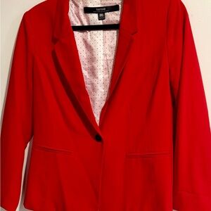 Kensie Women's Vibrant Red Blazer